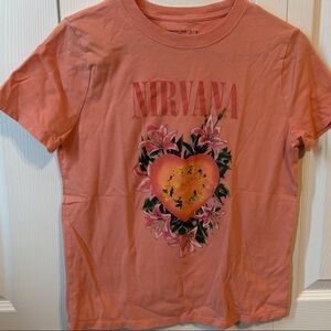 Abercrombie & Fitch Pink Graphic Tee